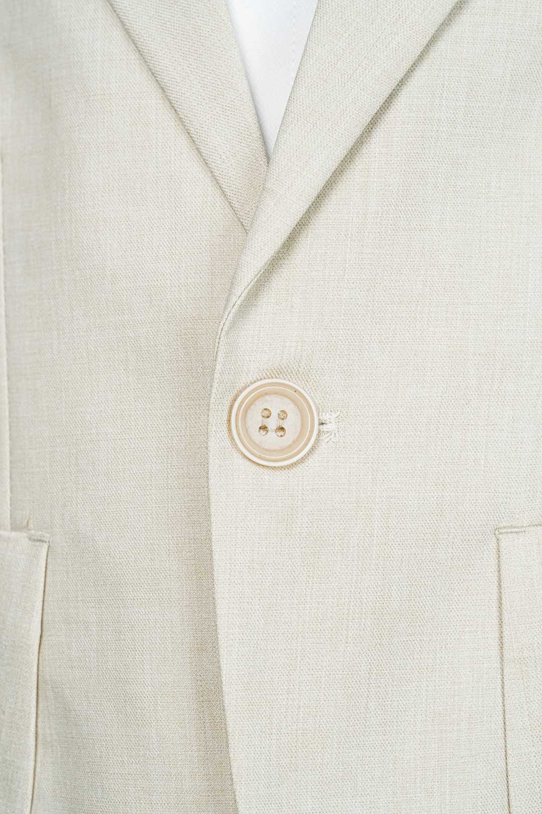 BEIGE LINEN SUIT