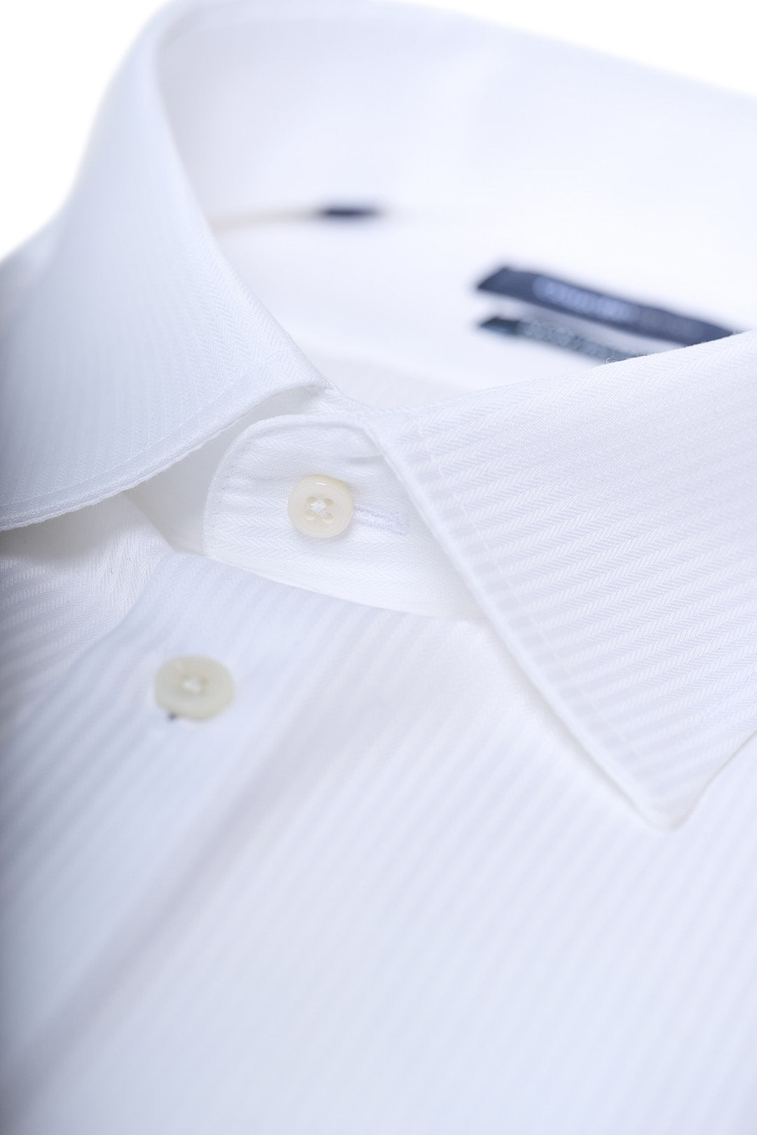 White Striped Men Shirt