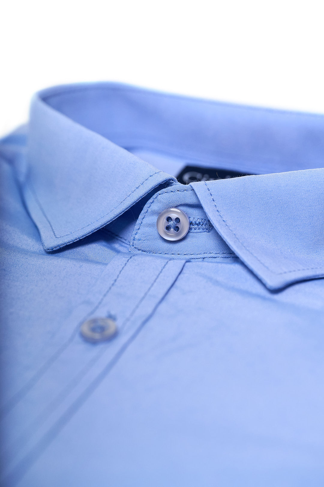 Light Blue Plain Kids Shirt