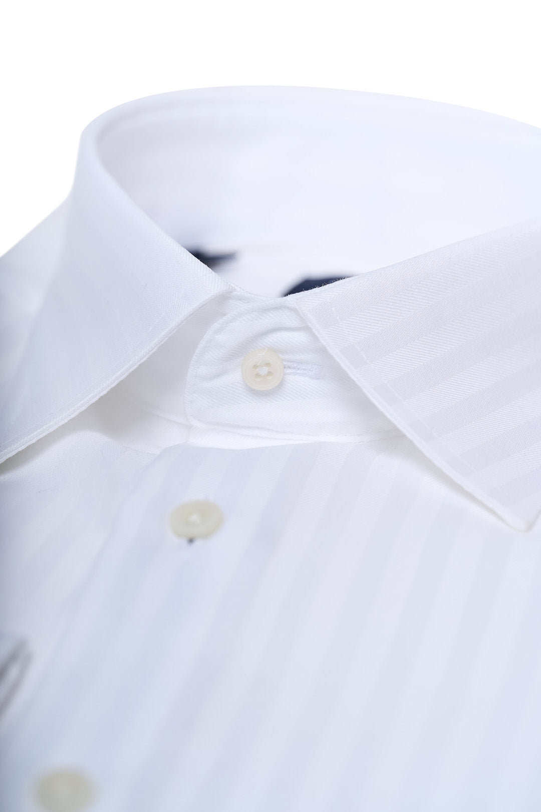 White Big Stripes Men Shirt