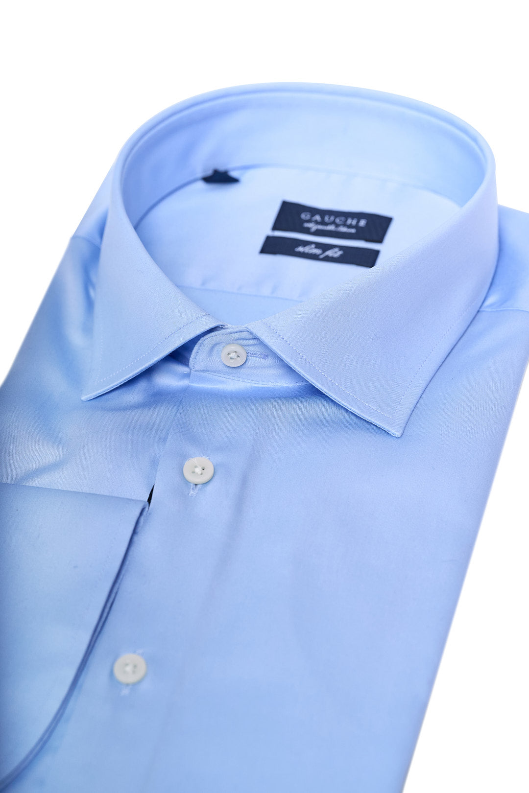 Silk Light Blue Men Shirt
