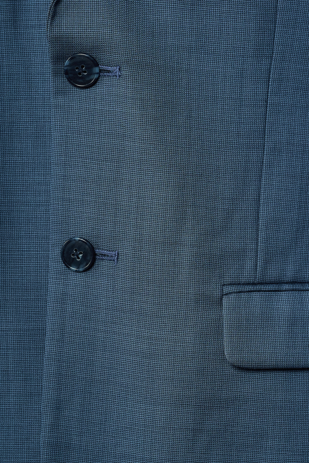Light Blue Wool Suit