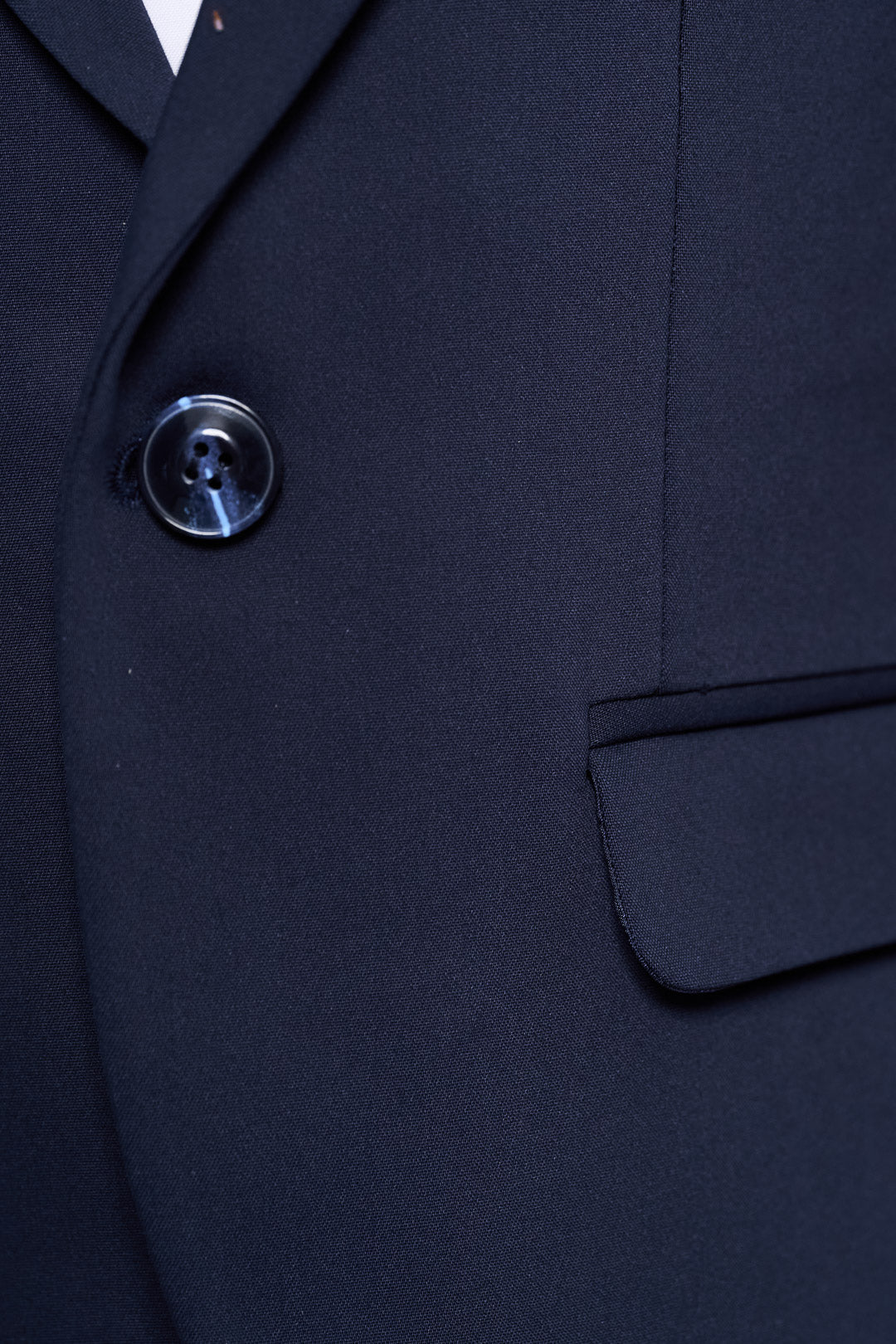 Plain Blue Suit