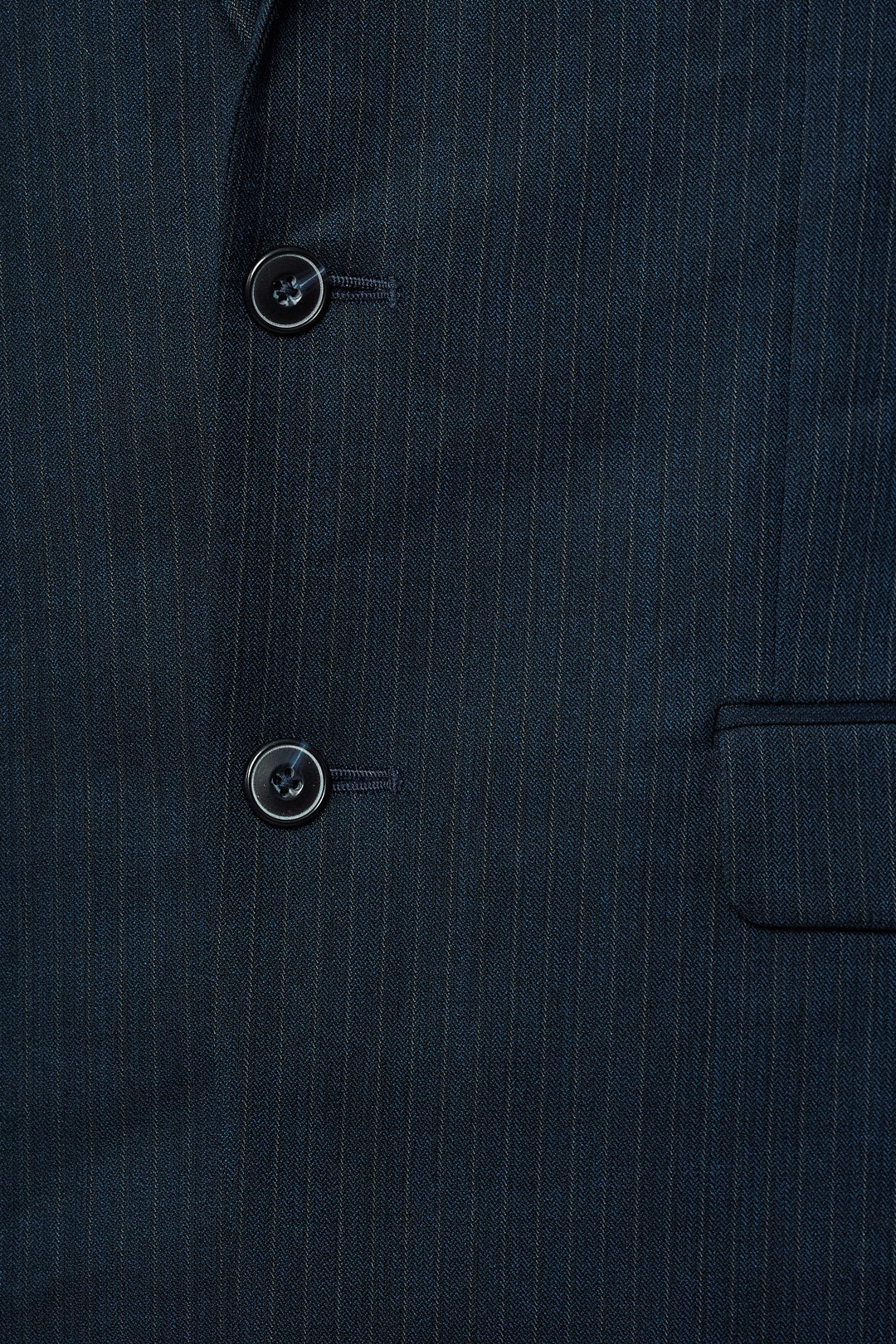 Pinstripe Navy Suit