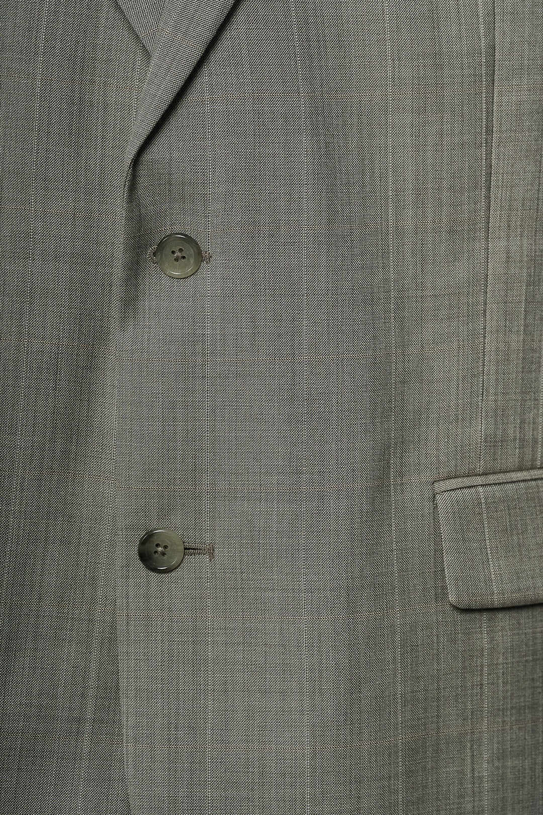 Light Beige Wool Suit