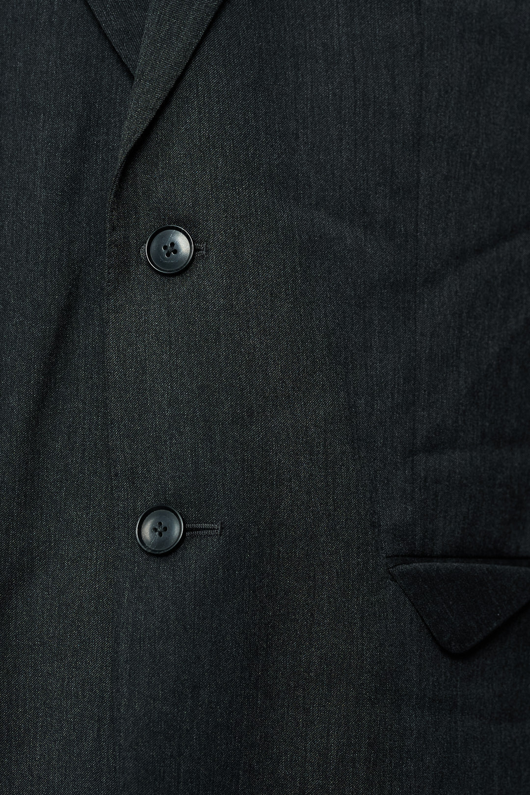 Gray Patterned Wool Suit