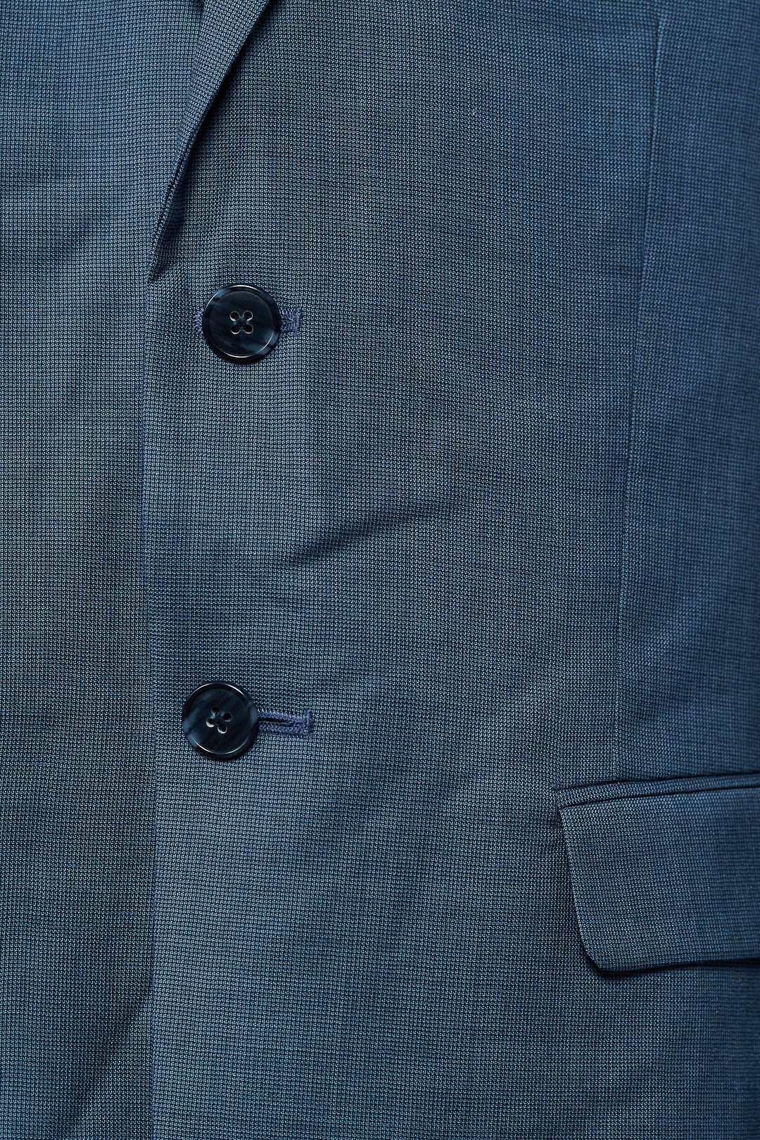 Light Blue Wool Suit