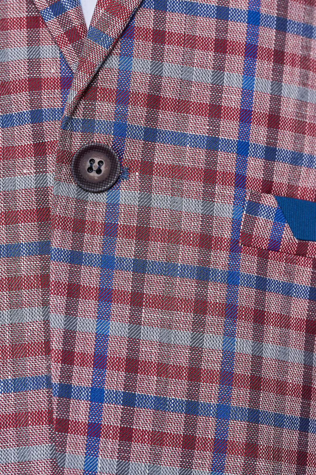 Red Check Sport Jacket & Pant Set