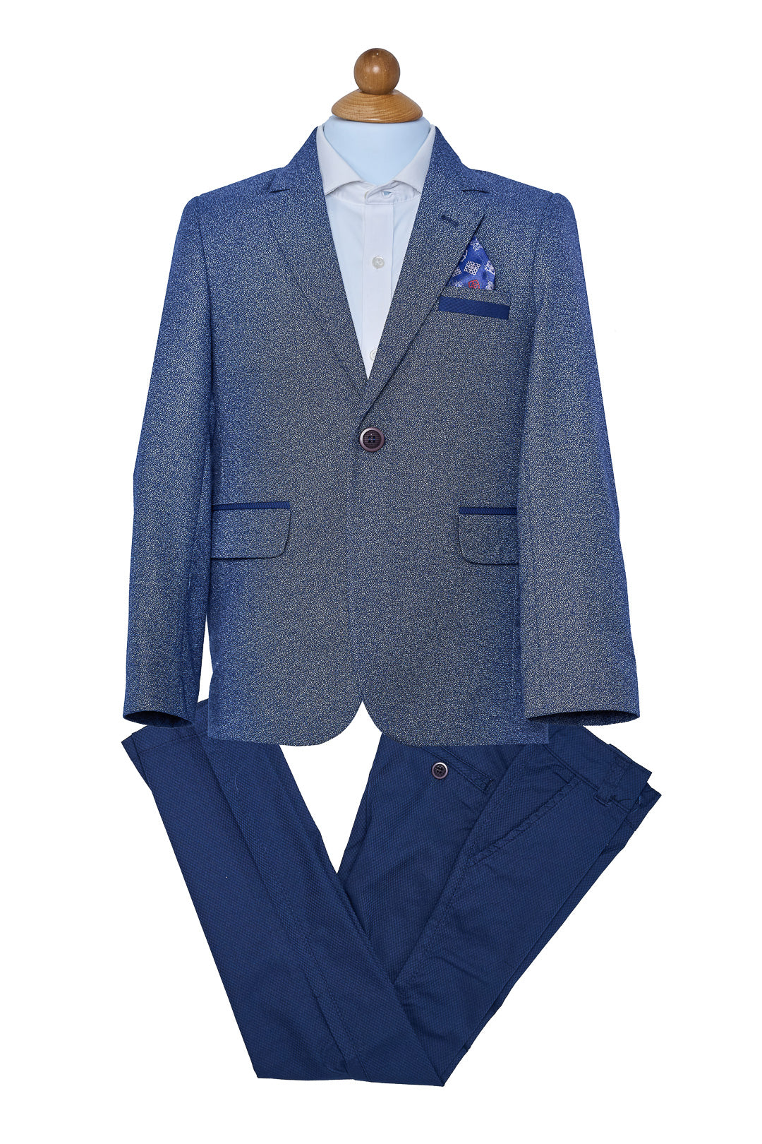 Navy "Pañuelo" Sport Jacket Set