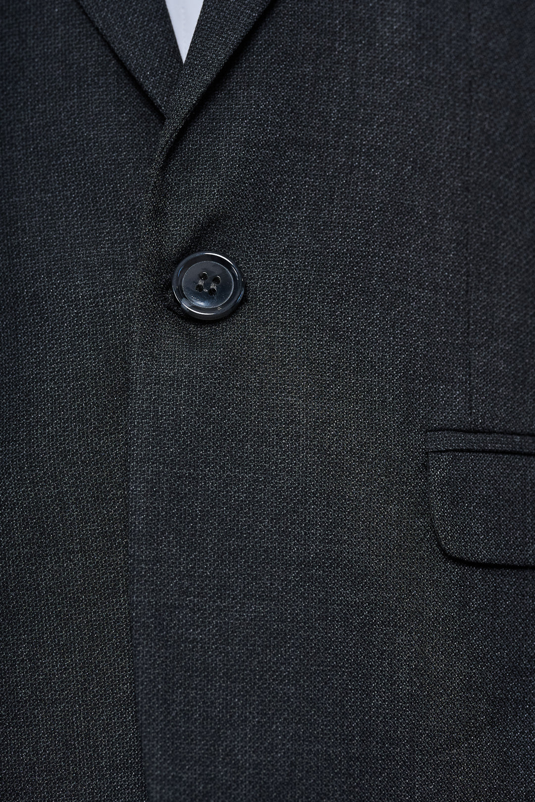 Piqué Patterned Gray Suit