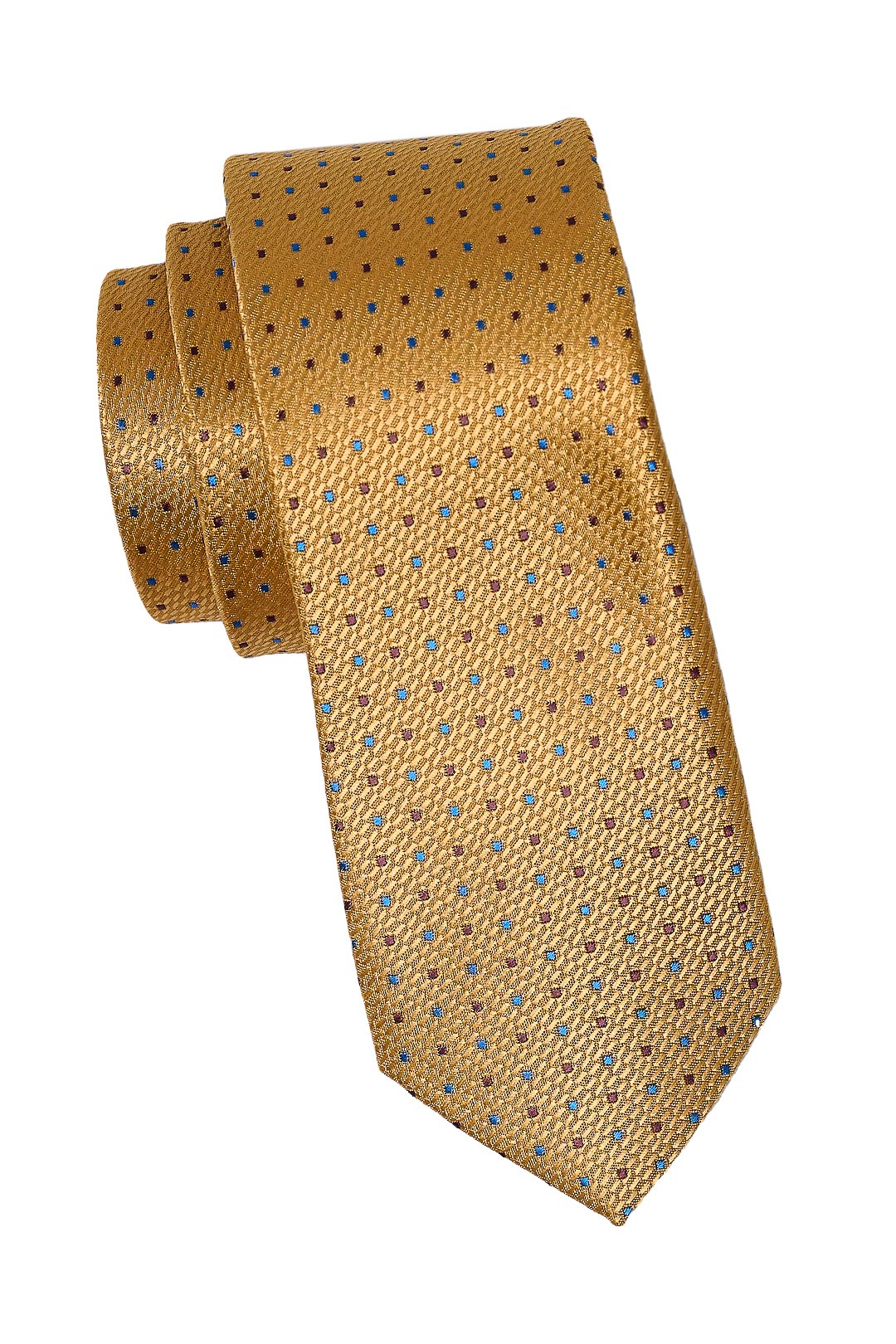 Yellow & Dots Circles Tie