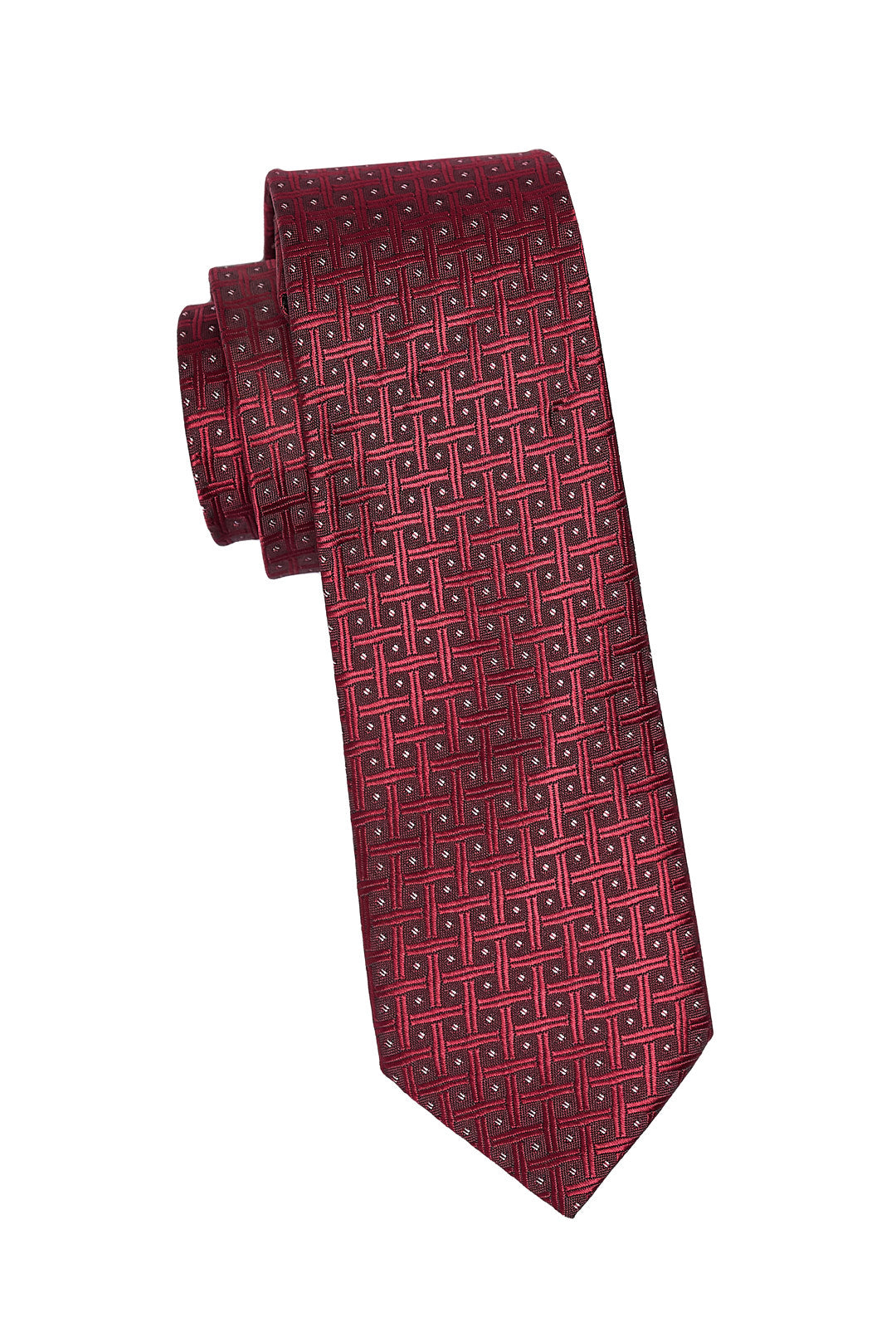 Red Check Tie