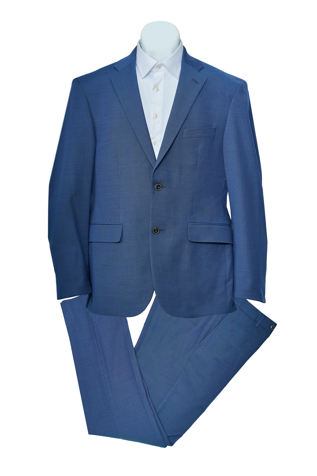 Royal Blue Wool Suit