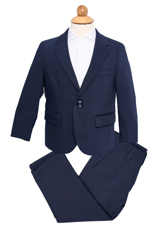 Plain Blue Suit
