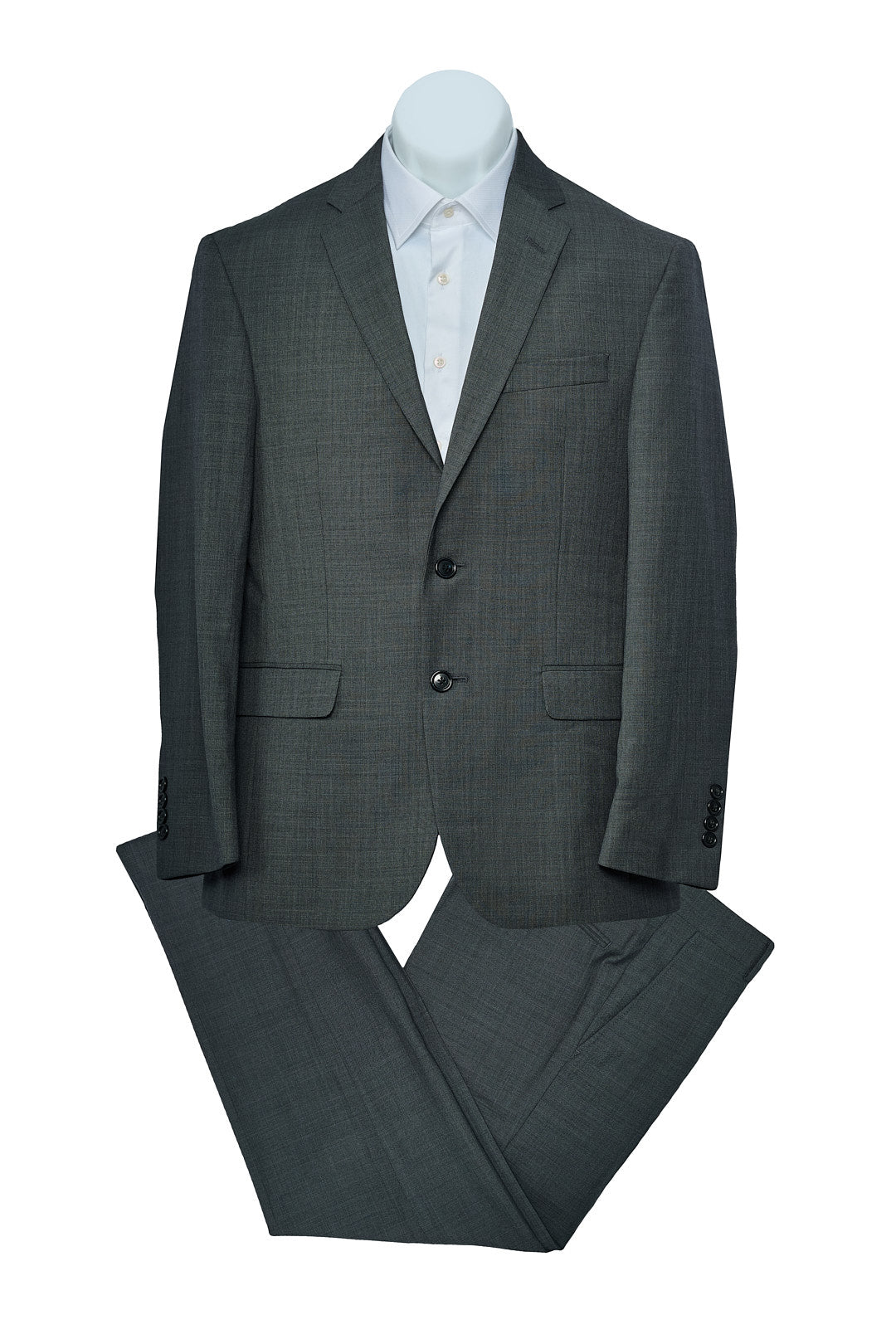Textured Gray Suit