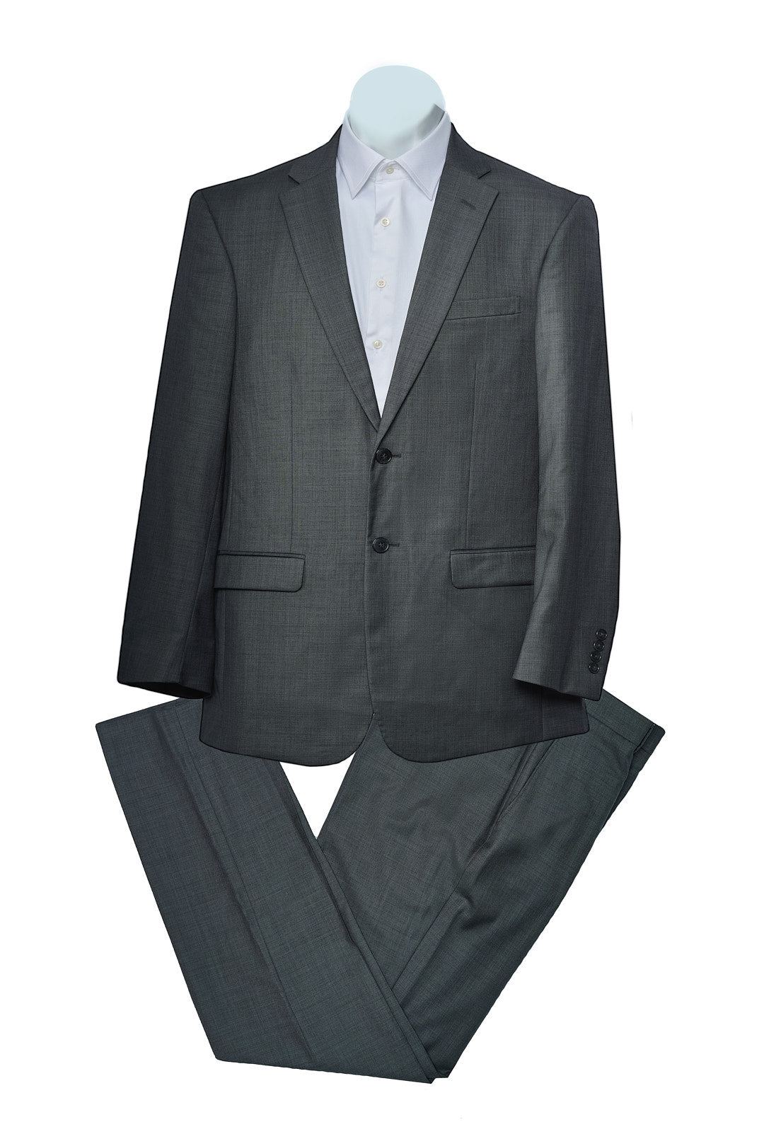 Classic Gray Plain Suit