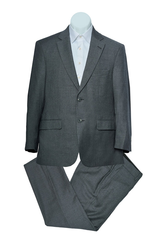 Gray Textured Suit