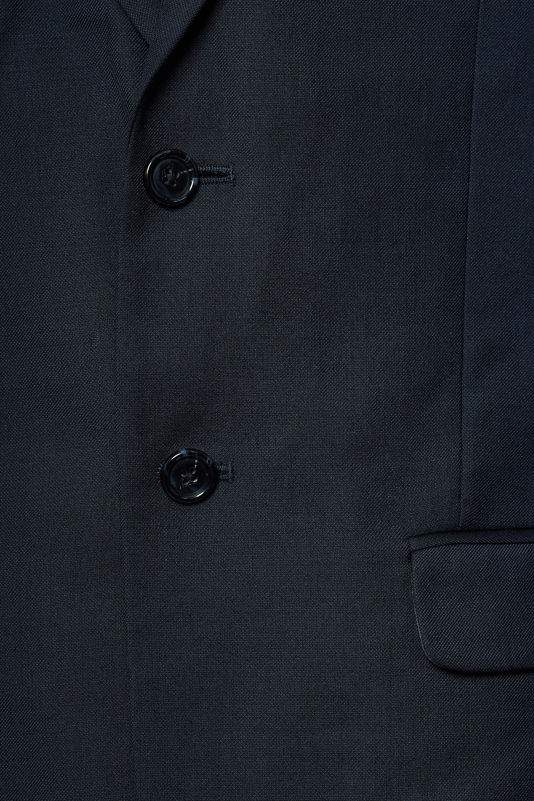 Dark Blue Wool Suit