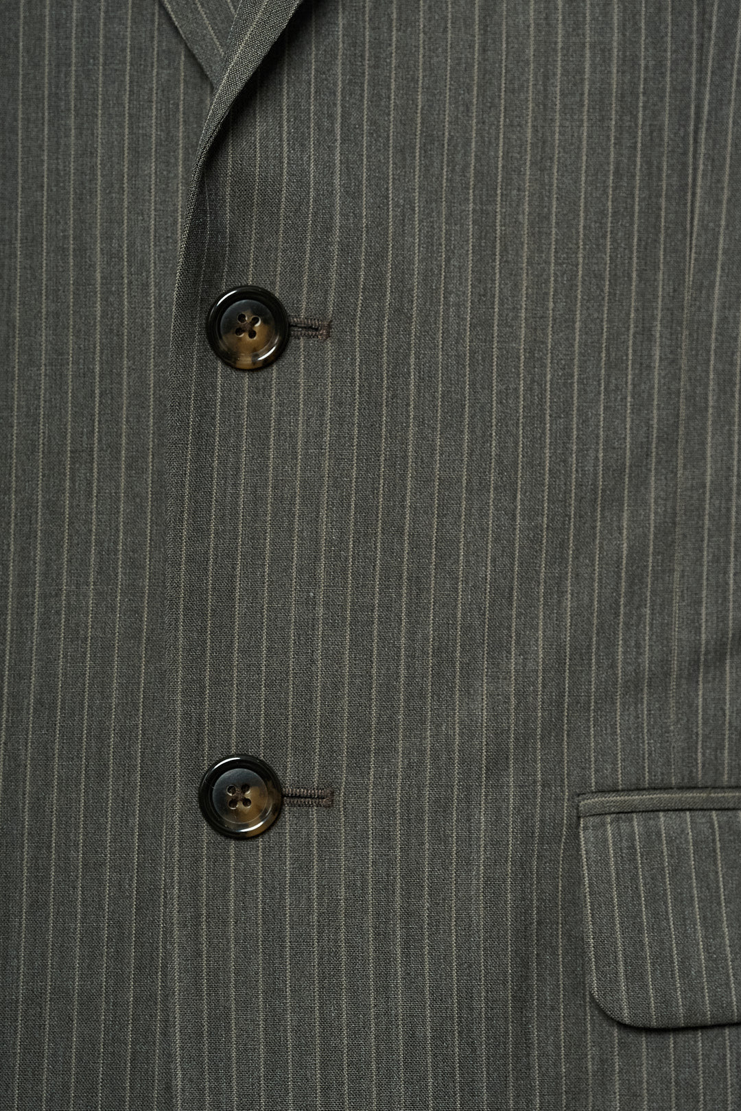 Brownish Pinstripe Suit