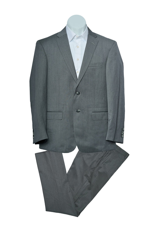 Small Check Gray Suit