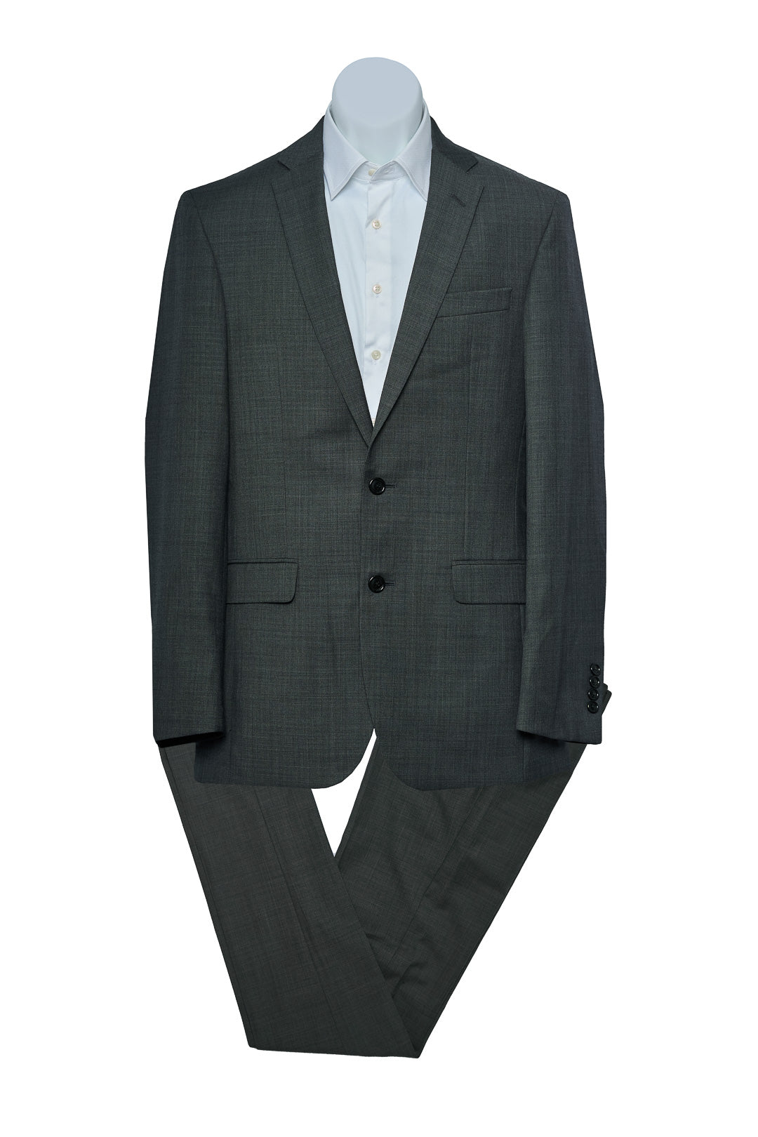 Classic Gray Wool Suit