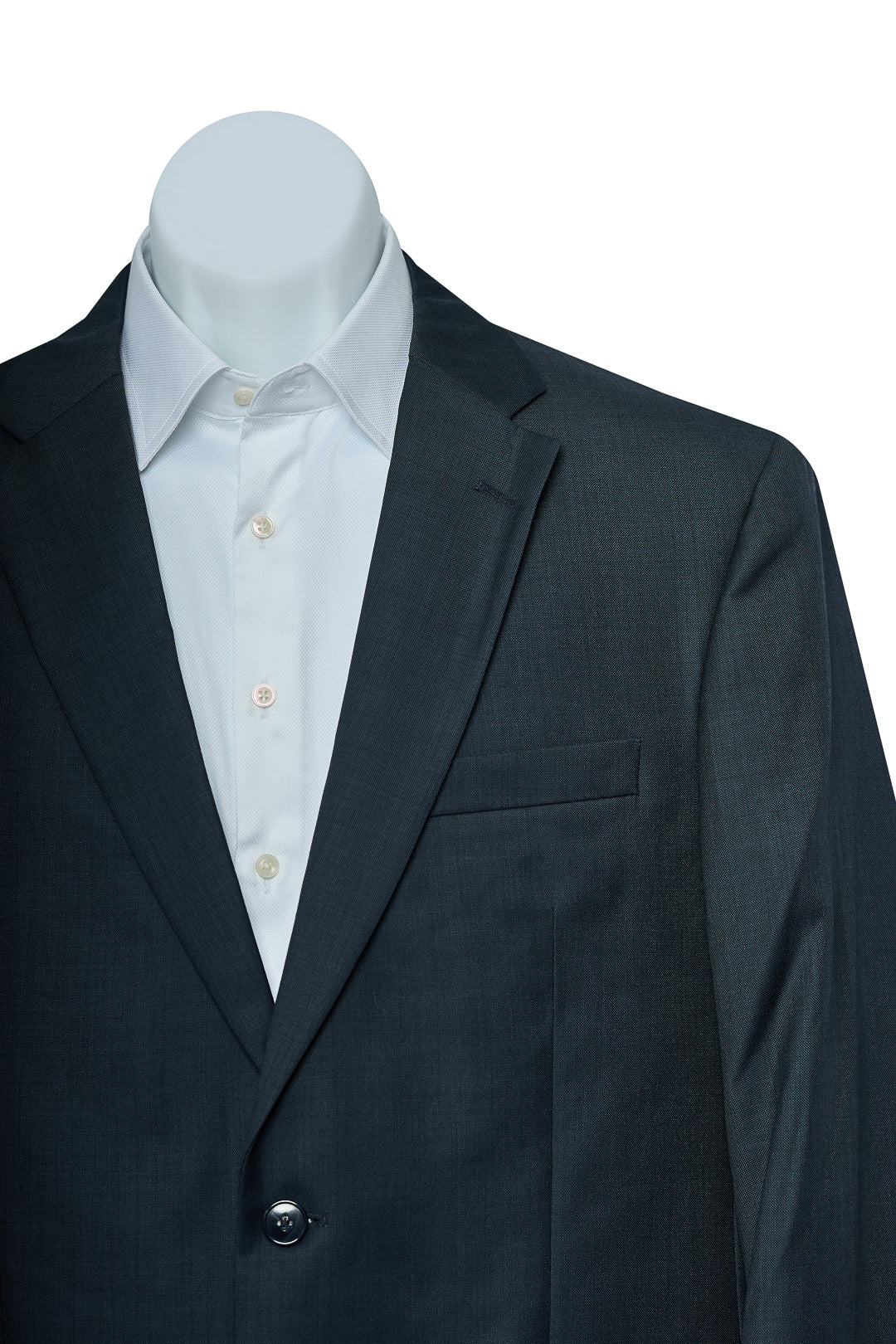 Navy Gray Plain Suit