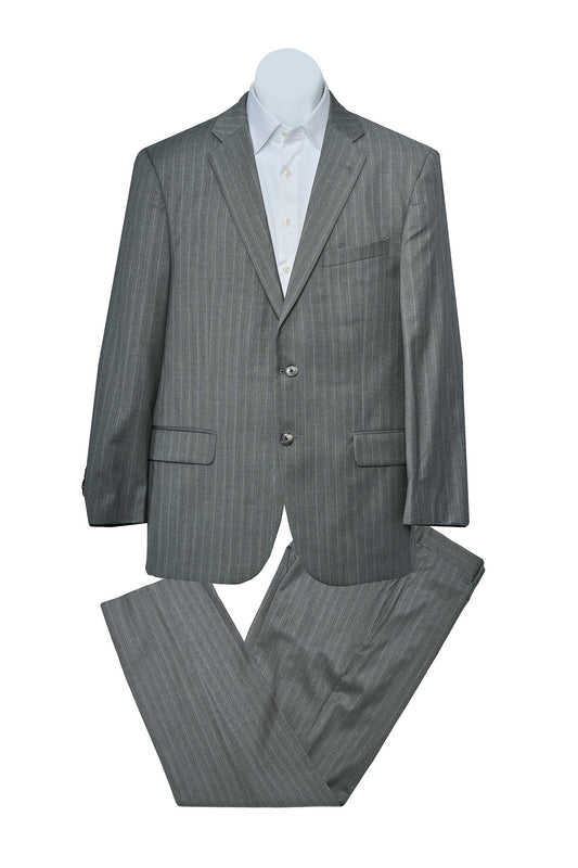 Light Gray Pinstripe Suit