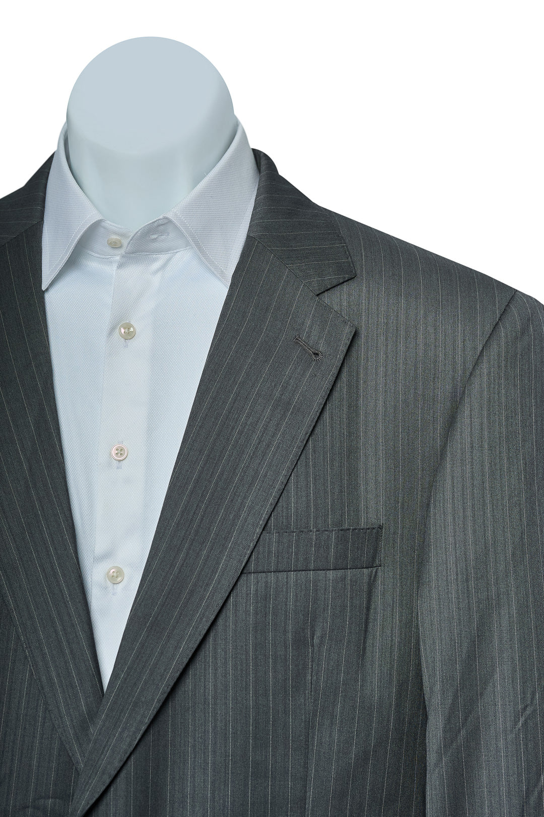 Light Gray II Pinstripe Suit