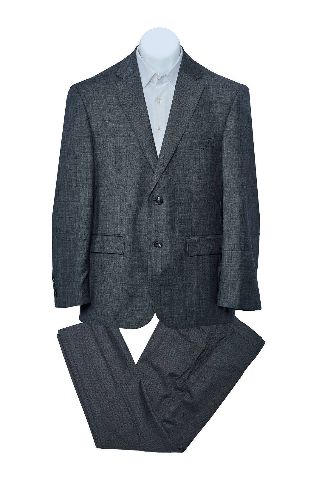 Dark Gray Wool Suit