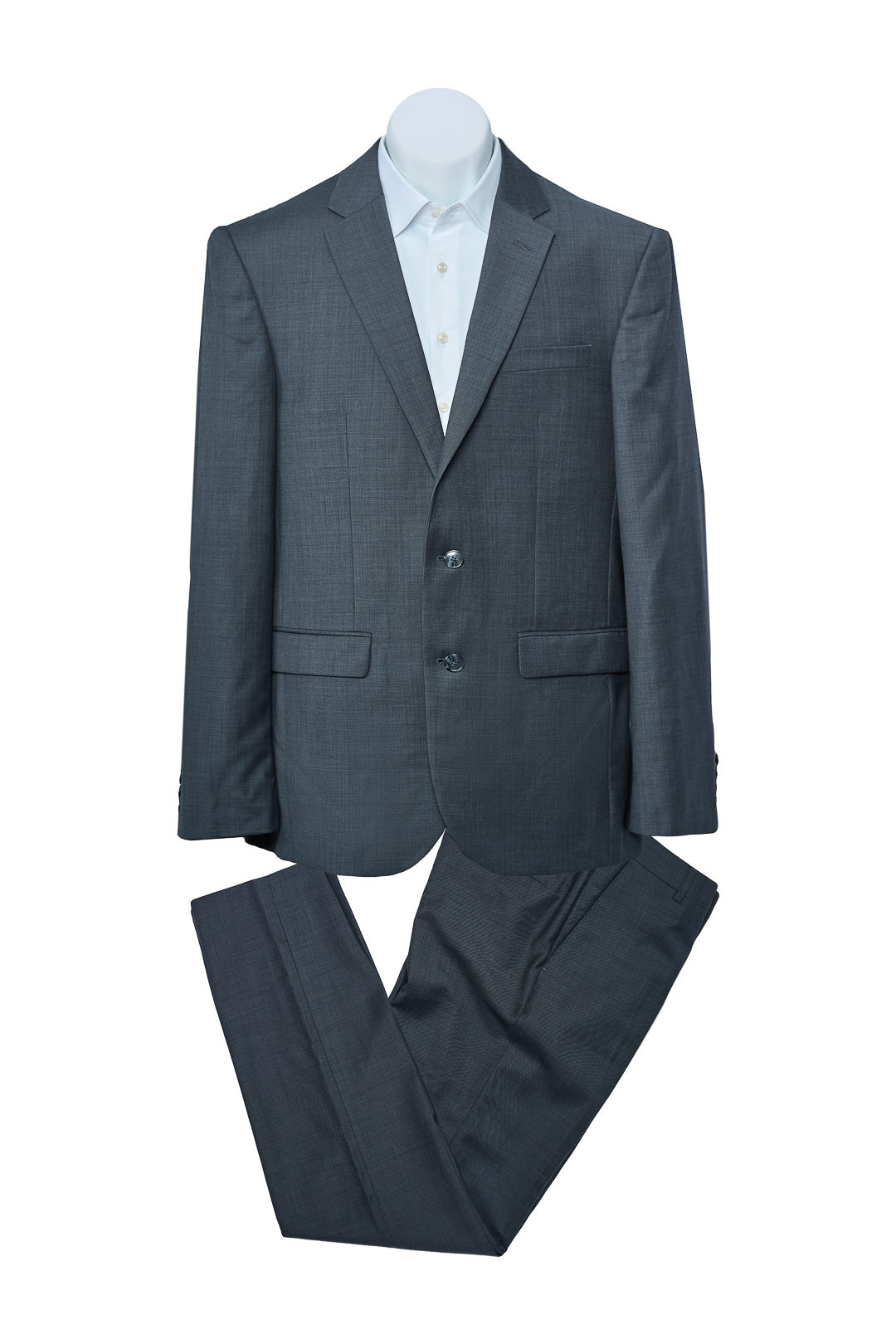 Blue Greysh Wool Suit