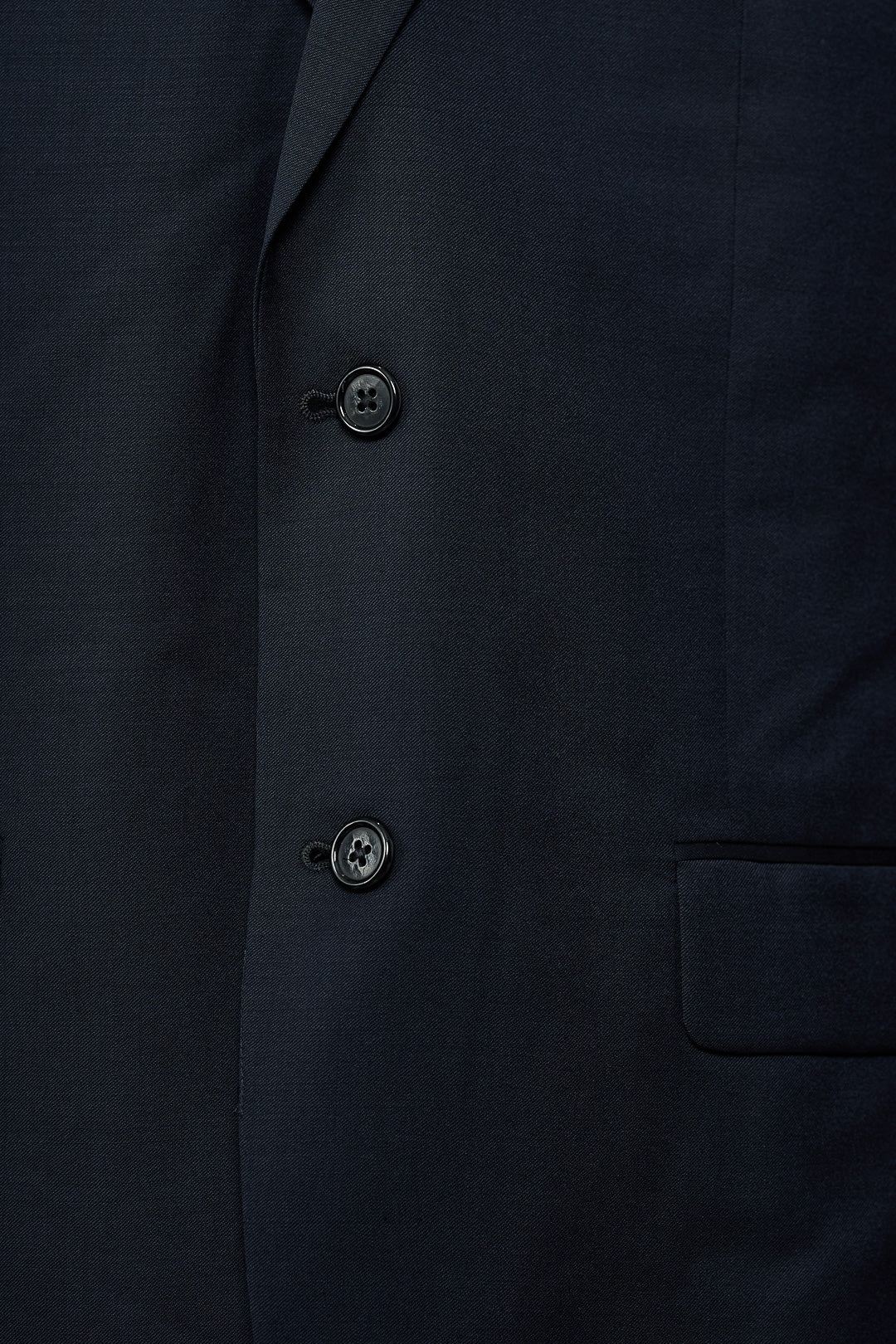 Dark Blue Wool Suit
