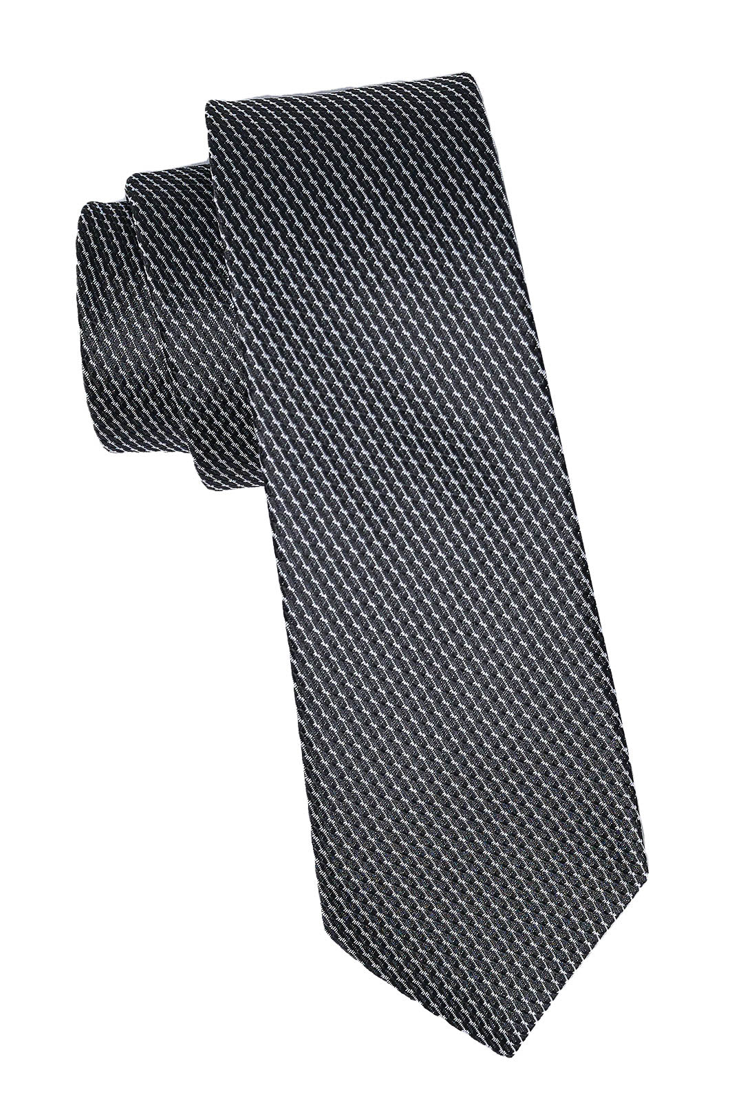 Black & Silver Tie