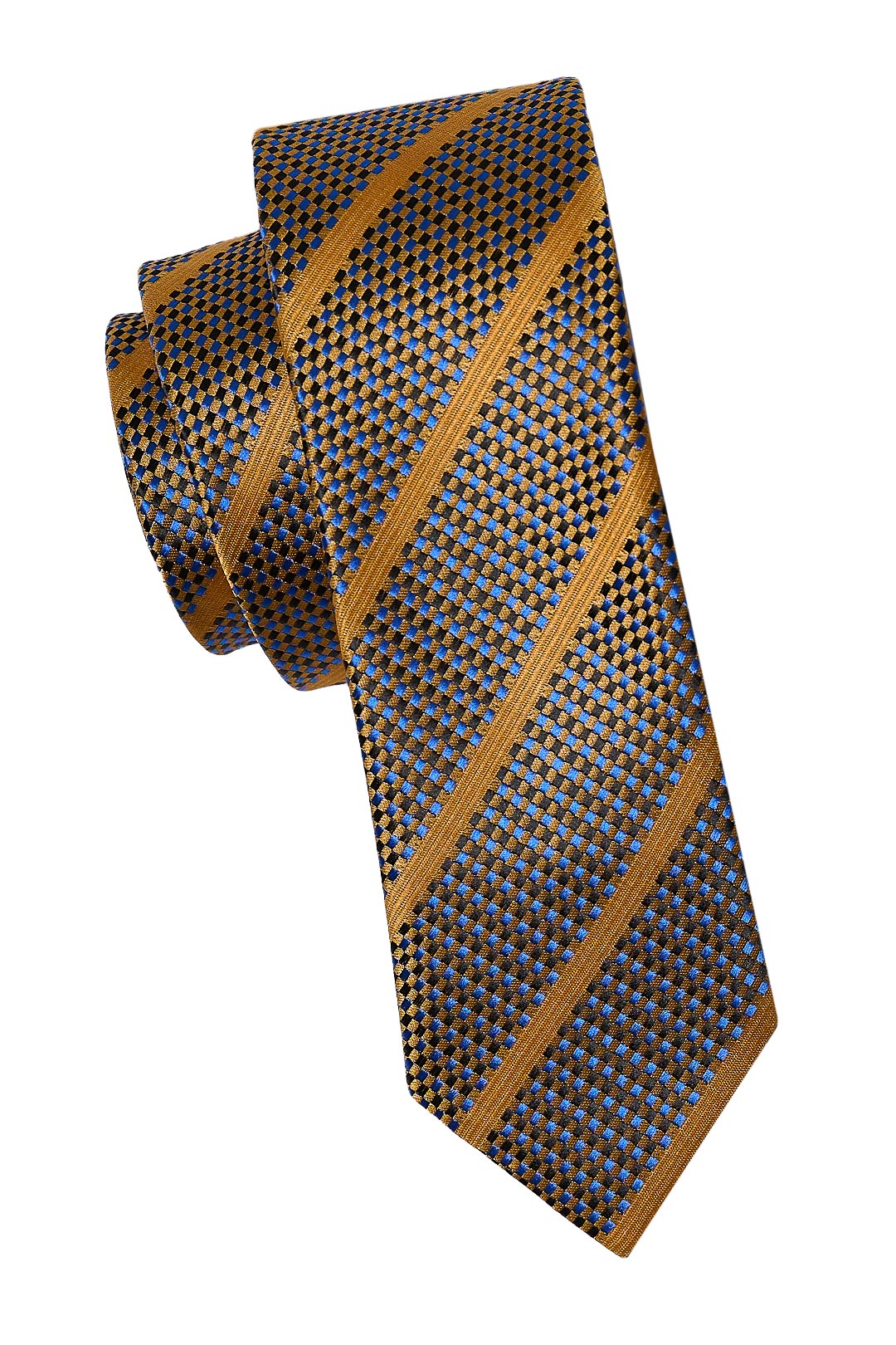 Blue & Gold Rep Tie