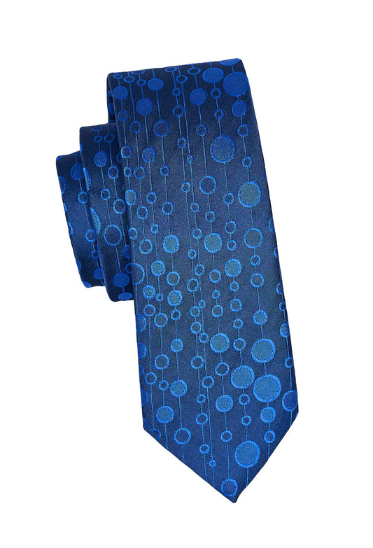 Electric Blue Bubble Tie