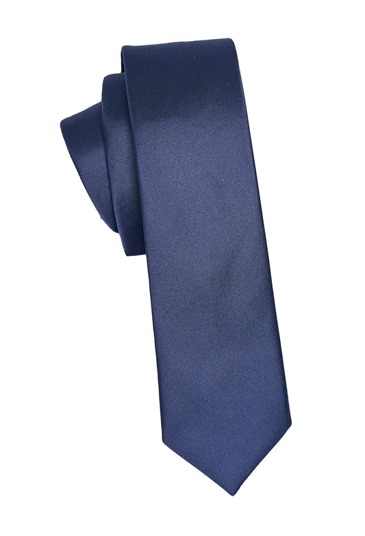 Silk Navy Blue Tie