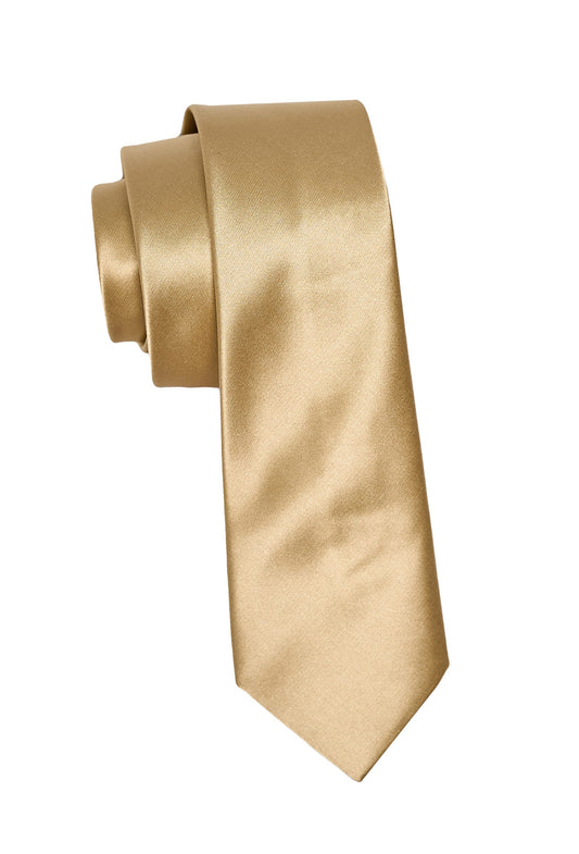 Gold Sateen Tie